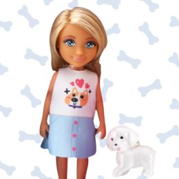 Laleczka z wózkiem i pieskiem WOOPIE 57659 Royal