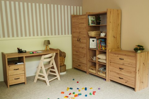 KLUPŚ Regał AMELIA dąb