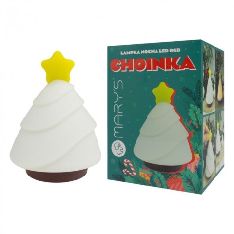 Lampka nocna LED Choinka RGB MARY'S MW61107