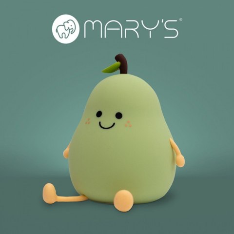 Lampka nocna LED Gruszka zielona MARY'S MW61307