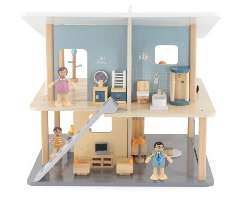 Viga 44037 PolarB Zestaw mebelków - pokój dzienny z telewizorem