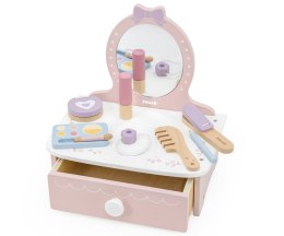 Viga 44271N PolarB Drewniana toaletka z akcesoriami do zabawy