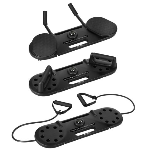 DBP02 WIELOFUNKCYJNA DESKA DO ĆWICZEŃ MIĘŚNI BRZUCHA I POMPEK Z LINKAMI 3W1 HMS