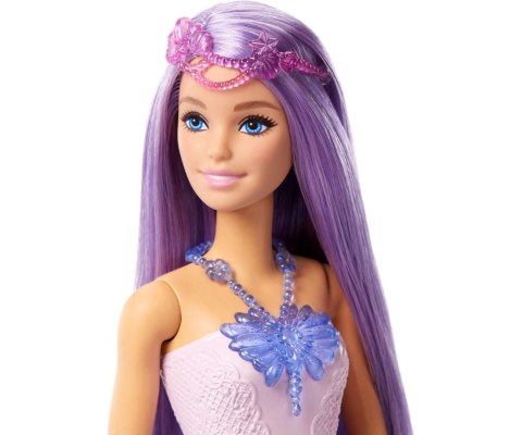 Mattel JCP74 Barbie Magiczna Lalka Lalka Wróżka Syrenka z Ubrankami