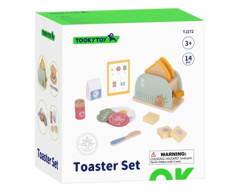 Tooky Toy TJ272 Mały kucharz Toster