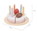 Viga 44286 PolarB Drewniany tort urodzinowy do zabawy