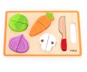 Viga 44790 Zabawa w krojenie - kolorowe warzywa