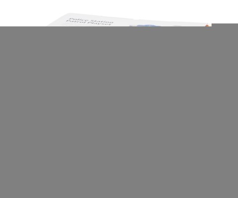 Viga 44803 Drewniany komisariat policji z akcesoriami