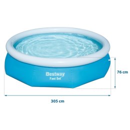 Basen ogrodowy rozporowy 305 x 76 cm Bestway