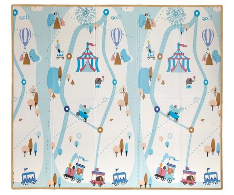 Milly Mally Mata piankowa składana Play Circus and Travel T1 Milly Mally Mata piankowa składana Play Circus and Travel T1