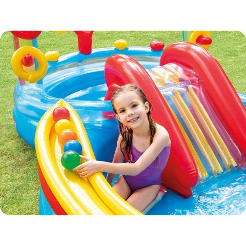 Basen zabaw dmuchany Tęcza 297 x 193 x 135 cm INTEX 57453 Basen zabaw dmuchany Tęcza 297 x 193 x 135 cm INTEX 57453