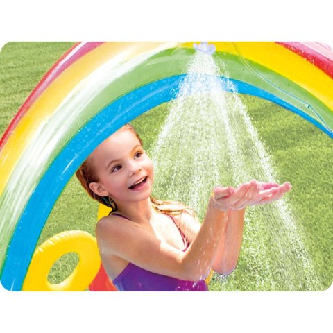 Basen zabaw dmuchany Tęcza 297 x 193 x 135 cm INTEX 57453 Basen zabaw dmuchany Tęcza 297 x 193 x 135 cm INTEX 57453