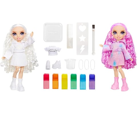 MGA 507581 Rainbow High Watercolor And Create Lalka Do Malowania Z Fioletowymi Oczami