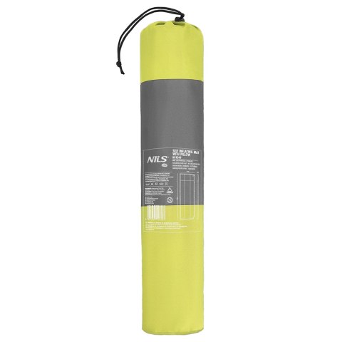 NC4349 ZIELONO-SZARA MATA SAMOPOMPUJĄCA Z PODUSZKĄ NILS CAMP