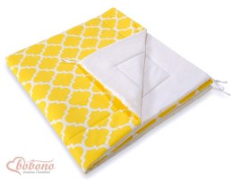 Namiot TIPI dla dzieci + mata + poduszki + zawieszki pióra - Maroko żółte