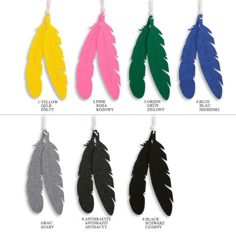 Namiot TIPI dla dzieci + mata + poduszki + zawieszki pióra - Mini rozety miętowe/biały