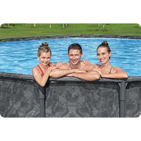 Basen ogrodowy stelażowy 610 x 132 cm 11w1 Bestway 561KE