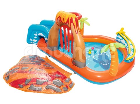 Basen zabaw dmuchany Lava Lagoon 265 x 265 x 104 cm Bestway 53069 Basen zabaw dmuchany Lava Lagoon 265 x 265 x 104 cm Bestway 53069
