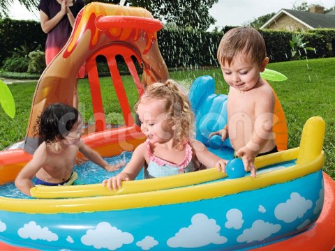 Basen zabaw dmuchany Lava Lagoon 265 x 265 x 104 cm Bestway 53069 Basen zabaw dmuchany Lava Lagoon 265 x 265 x 104 cm Bestway 53069
