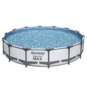 Basen ogrodowy stelażowy 427 x 84 cm zestaw 17w1 Bestway