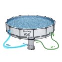 Basen ogrodowy stelażowy 427 x 84 cm zestaw 17w1 Bestway