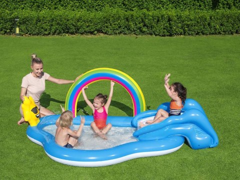 Basen Plac Zabaw dmuchany Rainbow 257 x 145 x 91 cm Bestway Basen Plac Zabaw dmuchany Rainbow 257 x 145 x 91 cm Bestway