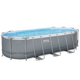 Basen ogrodowy stelażowy 549 x 274 x 122 cm 12w1 Bestway