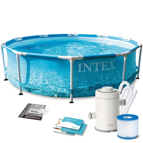 Basen stelażowy 305 x 76 cm 10w1 INTEX 28208 Basen stelażowy 305 x 76 cm 10w1 INTEX 28208