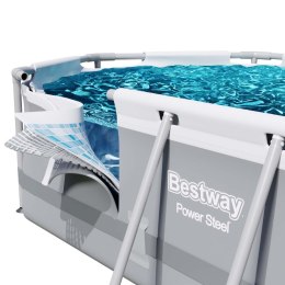 Basen ogrodowy stelażowy 488 x 305 x 107 cm 18w1 Bestway