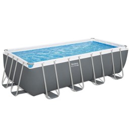Basen stelażowy ogrodowy 488 x 244 x 122 cm 11w1 Bestway