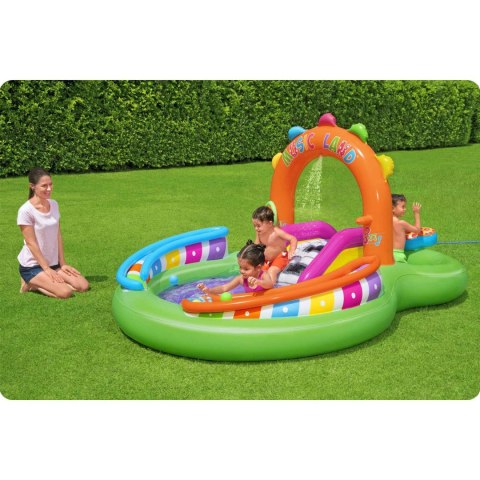 Basen zabaw dmuchany Sing 'N splash 295 x 190 x 137 cm Bestway 53117 Basen zabaw dmuchany Sing 'N splash 295 x 190 x 137 cm Bestway 53117
