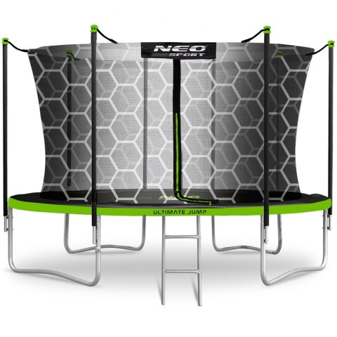 TRAMPOLINA OGRODOWA ROZMIAR 465 CM Z SIATKĄ WEWNĘTRZNĄ I DRABINKĄ TRAMPOLINA OGRODOWA ROZMIAR 465 CM Z SIATKĄ WEWNĘTRZNĄ I DRABINKĄ