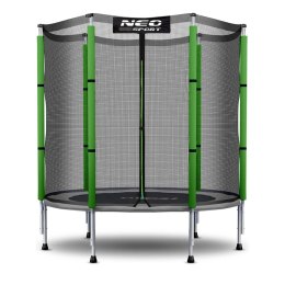 TRAMPOLINA OGRODOWA DLA DZIECI ROZMIAR 140 CM