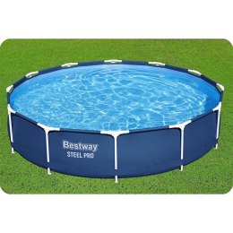 Basen ogrodowy stelażowy 366 x 76 cm 16w1 Bestway