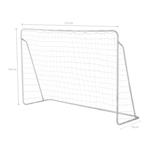 BRAMKA Z SIATKĄ I PANELEM DO CELOWANIA 215cmx150cm 2w1 BRAMKA Z SIATKĄ I PANELEM DO CELOWANIA 215cmx150cm 2w1