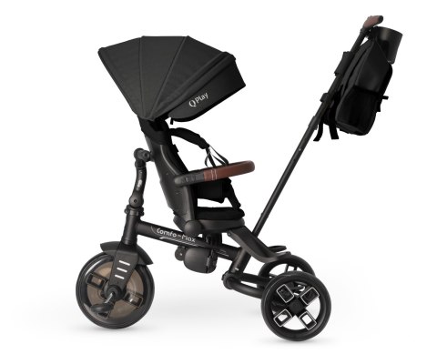 Qplay Rowerek Trójkołowy Comfo Max Black Qplay Rowerek Trójkołowy Comfo Max Black