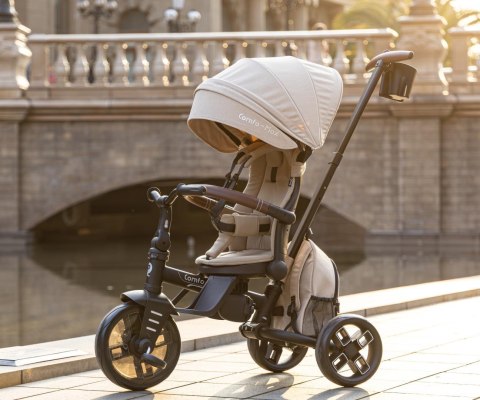 Qplay Rowerek Trójkołowy Comfo Max Coffee