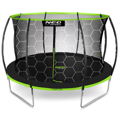 Trampolina ogrodowa profilowana 14ft/435cm z siatką wewnętrzną Neo-Sport Trampolina ogrodowa profilowana 14ft/435cm z siatką wewnętrzną Neo-Sport