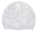 G-TYPE WOMAN F221 SREBRNY WZÓR CZEPEK SILIKONOWY NILS AQUA NILS AQUA