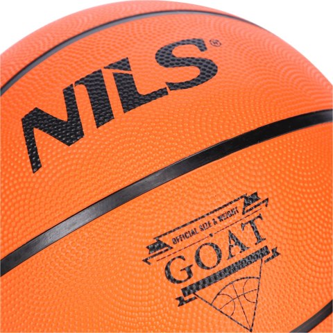 NPK252 PIŁKA DO KOSZYKÓWKI POMARAŃCZOWA GOAT 5 NILS NILS NPK252 PIŁKA DO KOSZYKÓWKI POMARAŃCZOWA GOAT 5 NILS NILS
