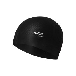 NQC JEDNOKOLOROWY CZARNY CZEPEK SILIKONOWY DOTS NILS AQUA NILS AQUA