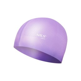 NQC JEDNOKOLOROWY FIOLETOWY CZEPEK SILIKONOWY DOTS NILS AQUA NILS AQUA