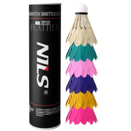 NBL6216 LOTKI Z PIÓR MULTICOLOR 6 SZT. NILS NILS