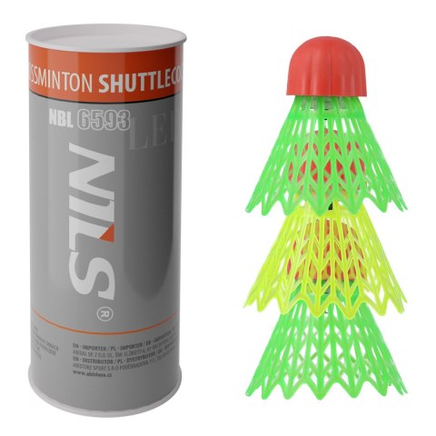 NBL6593 LOTKI NYLON LED DO CROSSMINTONA 3 SZT. NILS NILS NBL6593 LOTKI NYLON LED DO CROSSMINTONA 3 SZT. NILS NILS