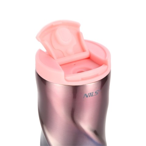 NCB22 RÓŻOWY KUBEK TERMICZNY NILS NILS NCB22 RÓŻOWY KUBEK TERMICZNY NILS NILS