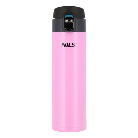 NCB28 RÓŻOWY KUBEK TERMICZNY NILS NILS NCB28 RÓŻOWY KUBEK TERMICZNY NILS NILS