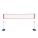 NT0300 3w1 SIATKA MULTIFUNKCYJNA BADMINTON+TENIS+SIATKÓWKA POKROWIEC PEŁNY NILS NILS