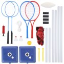 NT0300 3w1 SIATKA MULTIFUNKCYJNA BADMINTON+TENIS+SIATKÓWKA POKROWIEC PEŁNY NILS NILS
