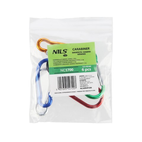 NC1700 KARABIŃCZYK ZESTAW 6 SZT. NILS CAMP NILS CAMP NC1700 KARABIŃCZYK ZESTAW 6 SZT. NILS CAMP NILS CAMP