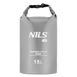 NC1703 WOREK WODOODPORNY SZARY 15L NILS CAMP NILS CAMP